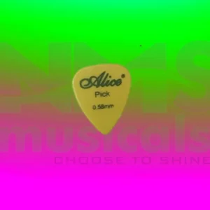 Alice 0.58mm Guitar Pick Musical Instrument from NMS Musicals