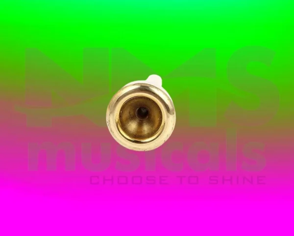 Brass Tumpet Mouthpiece view
