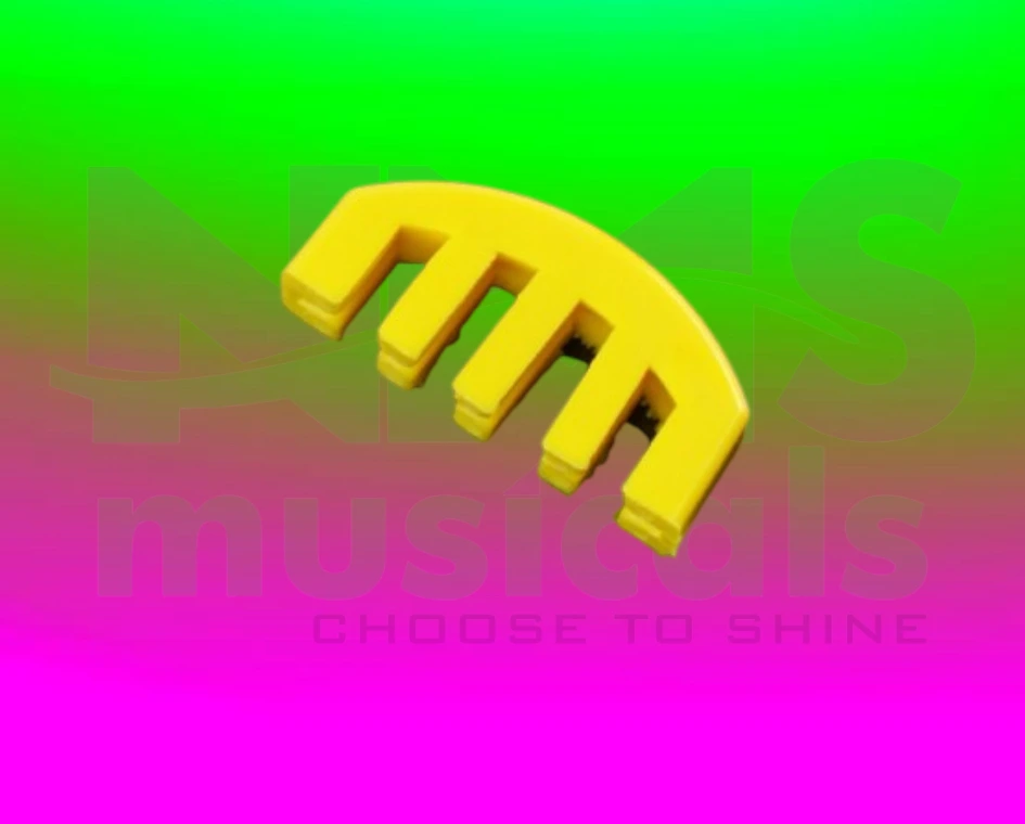 Mute - Yellow Colour Musical Instrument from NMS Musicals