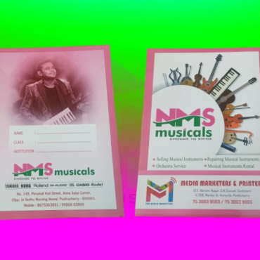 Notation Book Musical Instrument from NMS Musicals