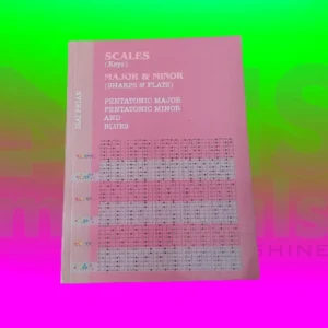 Scale Minor Scale Key Book