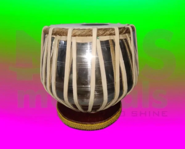 Steel Tabla Set With Ringset, Hammer & Bag - Image 3