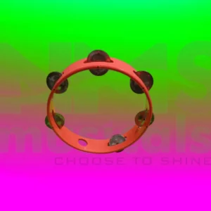 Tamb 8 Inch - Orange Colour Musical Instrument from NMS Musicals