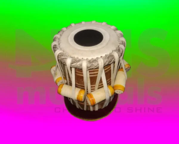 Steel Tabla Set With Ringset, Hammer & Bag - Image 2