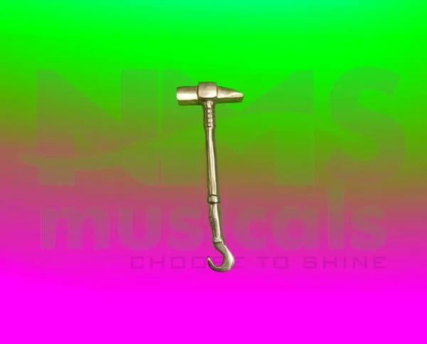 Brass Coated Hook Tabla Hammer Musical Instrument from NMS Musicals
