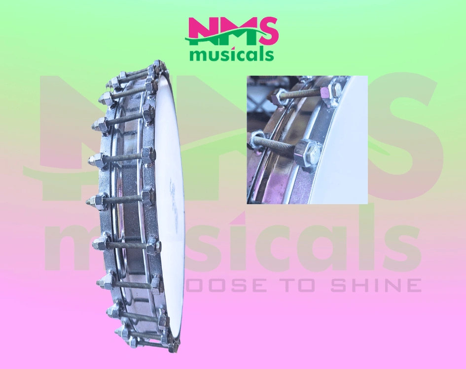 Duff Drum 17.4 Inch Heavy Bolt & Nut Musical Instrument from NMS Musicals