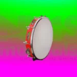 Tambourine 10 Inch Red-2