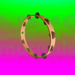 Tambourine 12 inch Without head - Orange Colour Musical Instrument from NMS Musicals