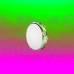 Tambourine 8 Inch With Head - Green