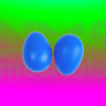 Eggshakers - Blue Colour Musical Instrument from NMS Musicals
