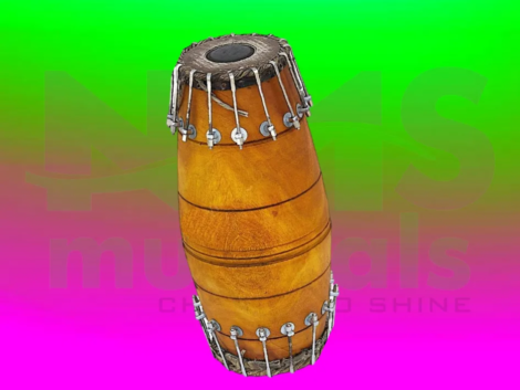 Mridangam Bolt and Nut 24 Inch First Quality With Bag & Glabe Musical Instrument from NMS Musicals