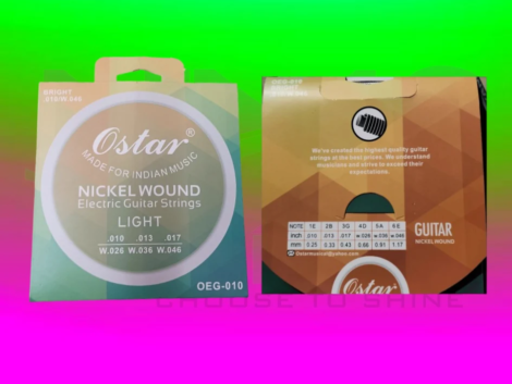 Ostar Electric Guitar Strings Musical Instrument from NMS Musicals