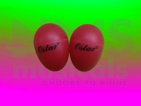 Ostar -Red eggshaker Musical Instrument from NMS Musicals
