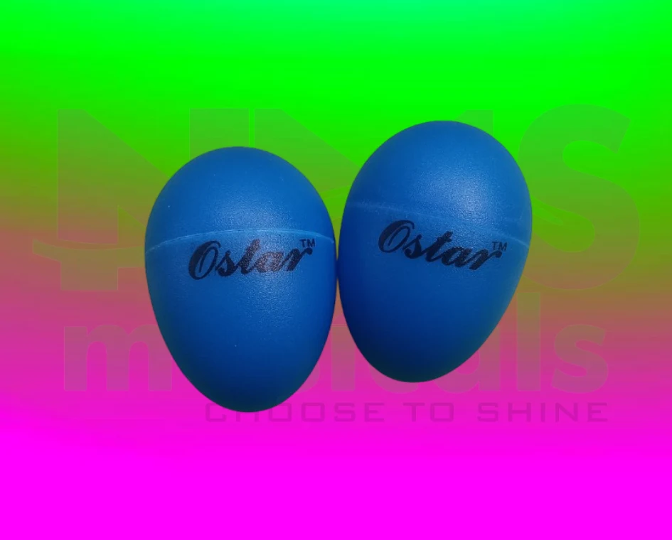 Ostar - Blue eggshaker Musical Instrument from NMS Musicals