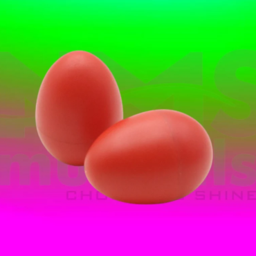 Red Eggshaker Musical Instrument from NMS Musicals