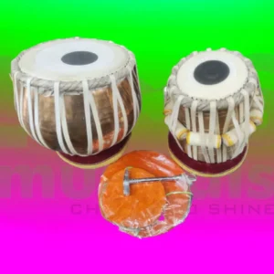 copper tabla set