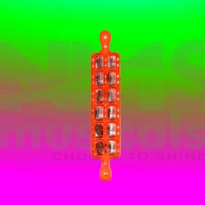 6 line jheeka - red Musical Instrument from NMS Musicals