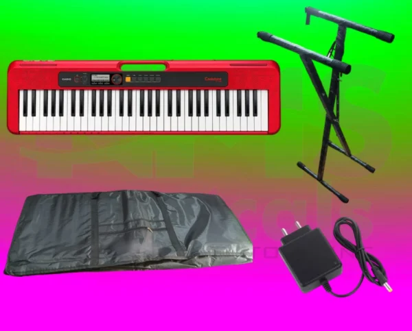 Casio CT-S200RD Stand and Bag