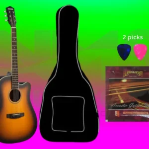 Donner Guitar With bag and strings, pick