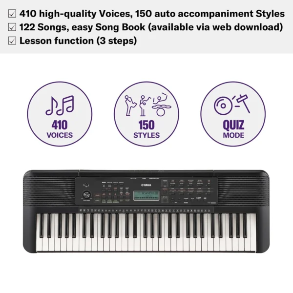 Yamaha PSR-E283 Portable Keyboard - Image 4