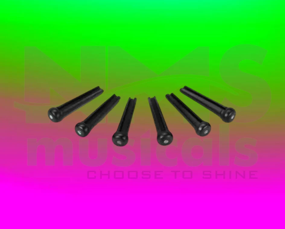 Guitar Bridge button - 6 Pieces Musical Instrument from NMS Musicals