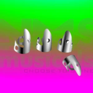 Veena Meeti - Metal (1 Pair) Stainless Steel Musical Instrument from NMS Musicals