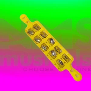 Handthaal 5 Lines Yellow Colour Musical Instrument from NMS Musicals