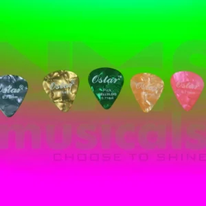 Ostar 0.71mm Colour Picks Musical Instrument from NMS Musicals