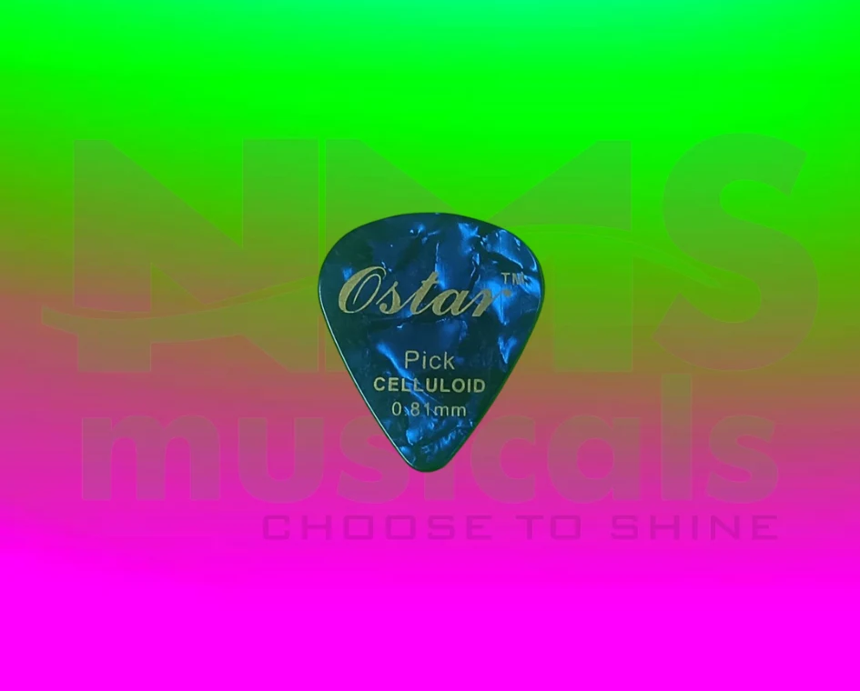Ostar 0.81mm Pick Musical Instrument from NMS Musicals