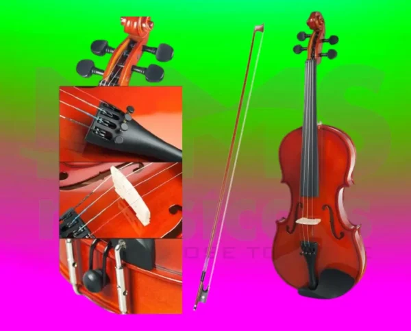 Rampur Violin 4/4 Full Size With Case