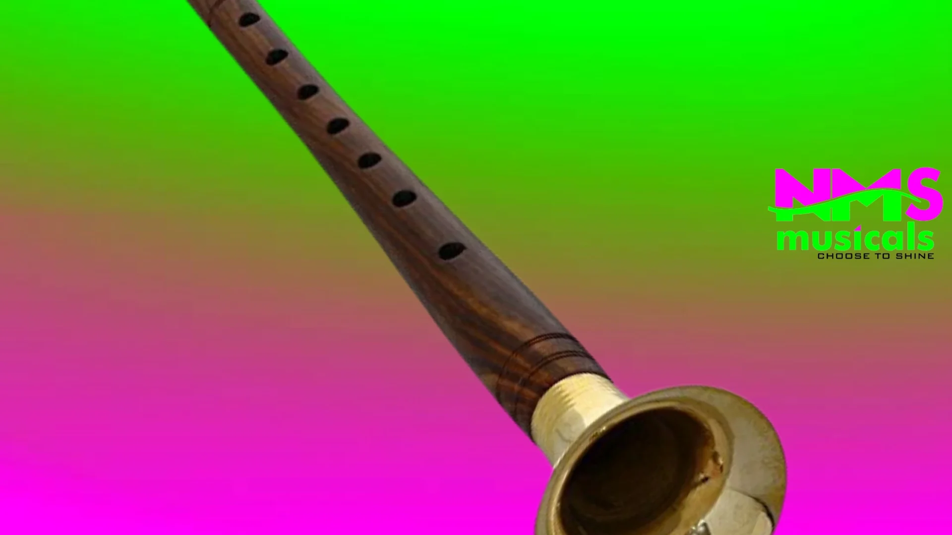 Wooden Shehnai Musical Instrument from NMS Musicals
