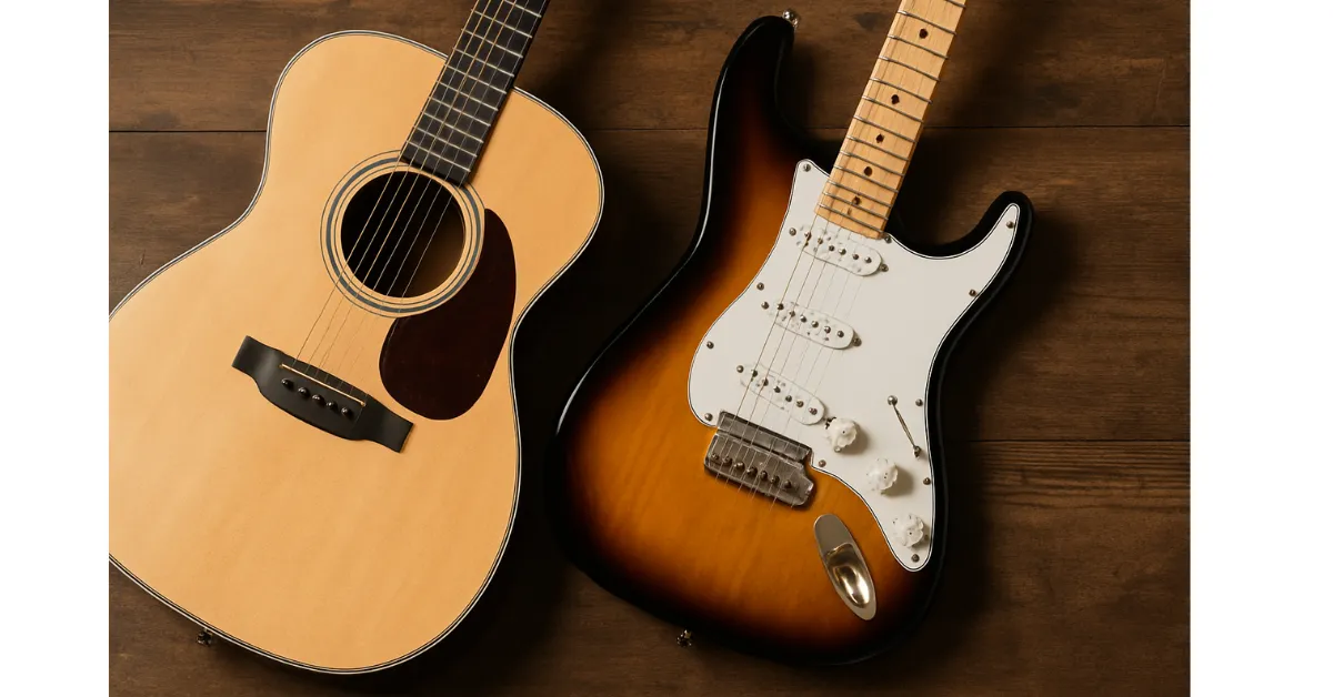 Choosing Between an Electric or Acoustic Guitar 1