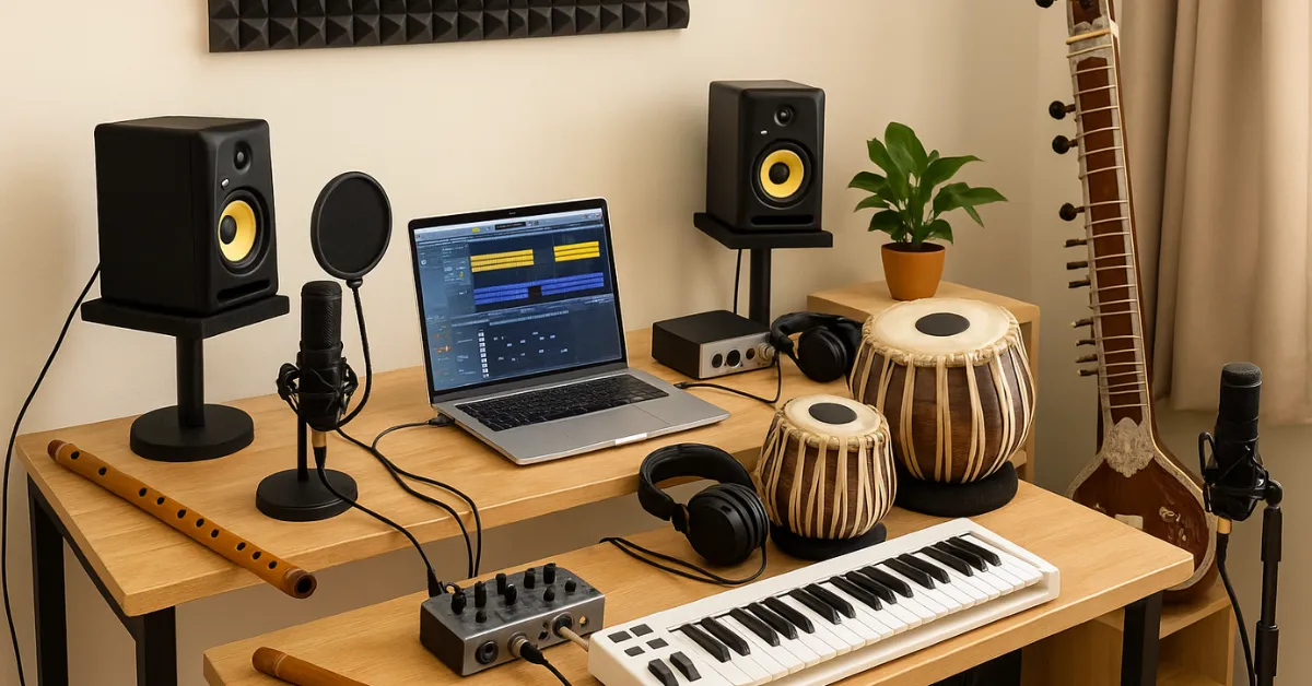 Guide to Set Up your Home Recording Studio in 2025