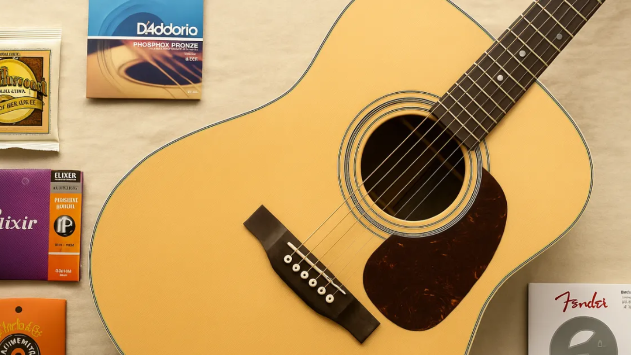 Top 5 Guitar Strings for Acoustic guitars 5