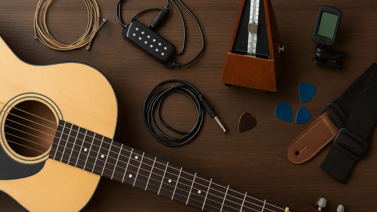 best music accessories for acoustic guitar