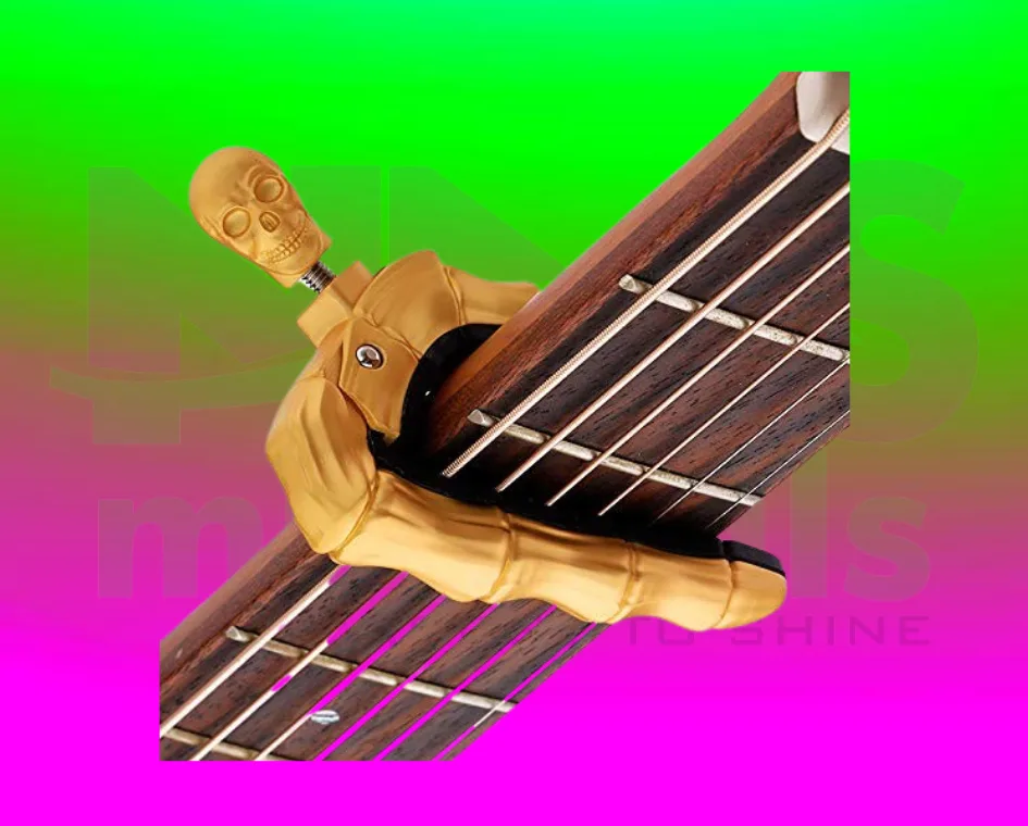 skull capo - yellow colour Musical Instrument from NMS Musicals