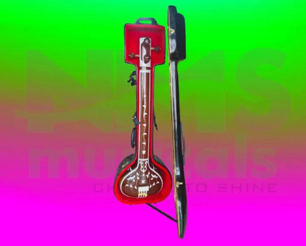 Female Tanpura with Fiber Trolley Case