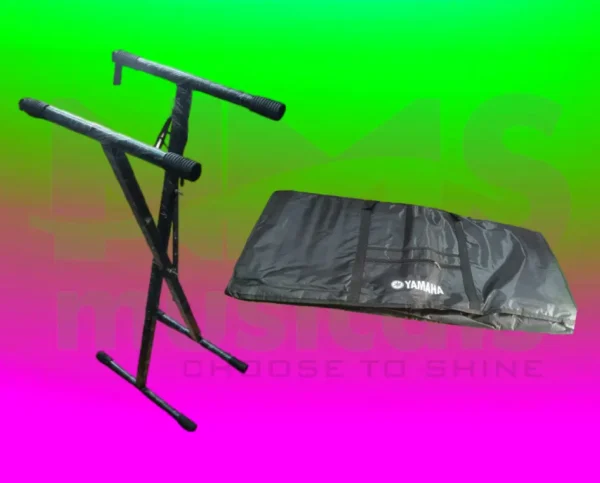 Yamaha PSR-F52 Portable Keyboard with stand and bag - Image 3