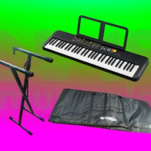 Yamaha PSR-F52 Portable Keyboard with stand and bag