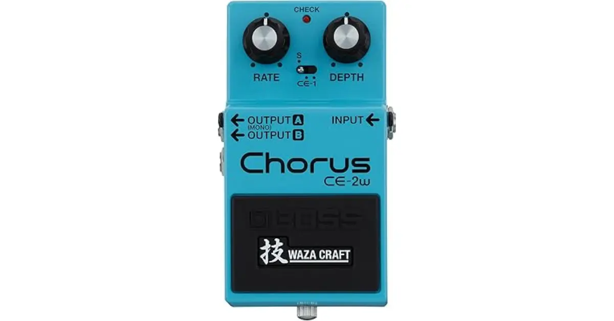 Essential Guitar Pedals for Beginners Powerful Must-Know Guide 7Chorus Guitar Pedal