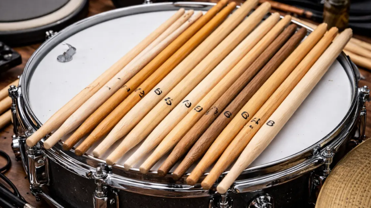 How to Choose the Right Drumsticks: Powerful Drummer Guide