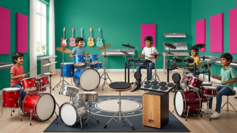 Powerful Top 10 Best Beginner-Friendly Drums for Kids Feature image
