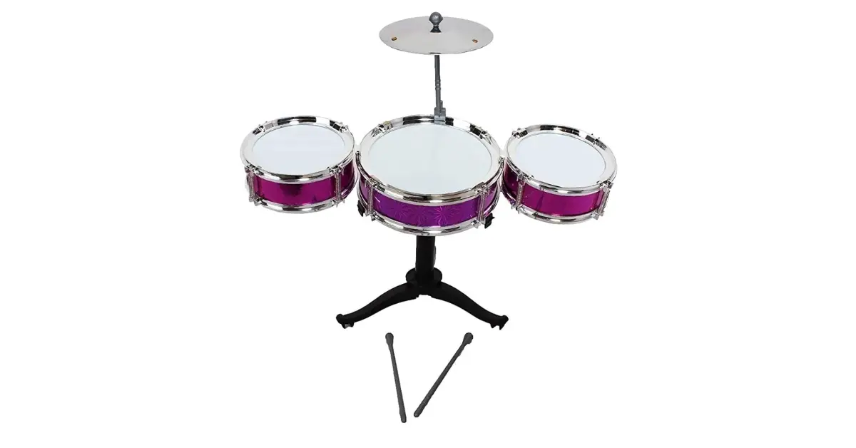 Powerful Top 10 Best Beginner-Friendly Drums for Kids Mini Jazz Drum Set image
