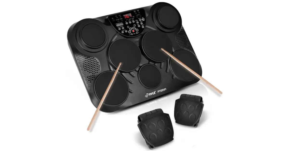 Powerful Top 10 Best Beginner-Friendly Drums for Kids Mini Tabletop Drum Kit image