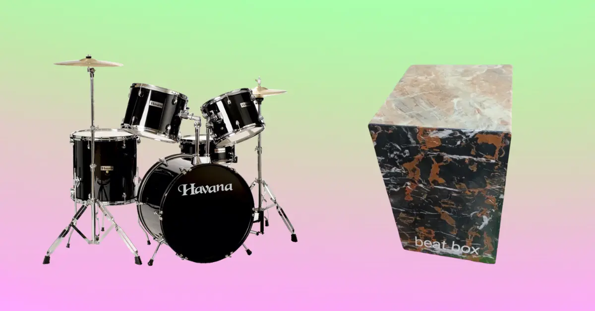 Top 5 Best Music Instruments for School Bands Powerful Guide Drum Kit & Cajon