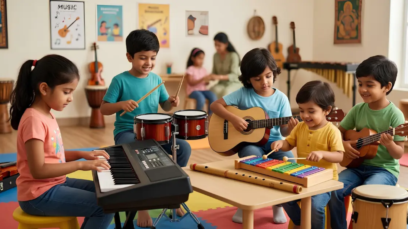 Best Instruments for Kids Coordination and Motor Skills