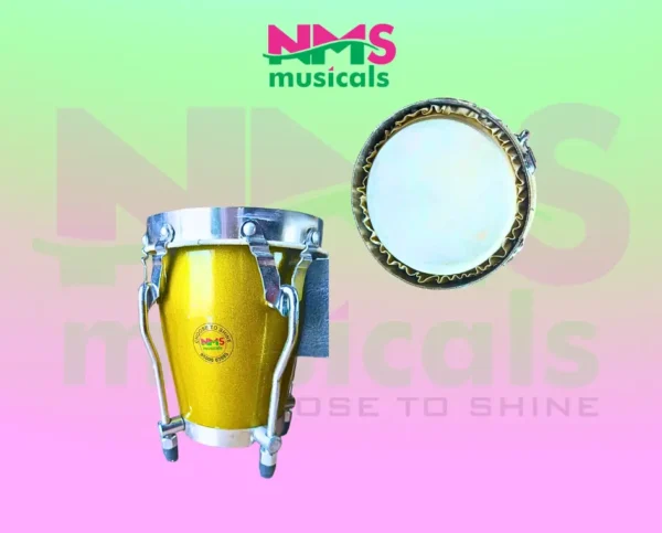 Wooden Double Bongo Drum Instrument Musical Instrument from NMS