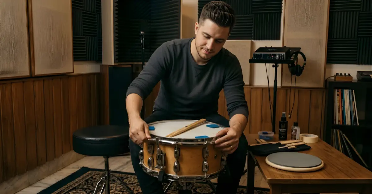 Drum Kit Sound Improvement Guide for Beginners in India Tuning Tips 1