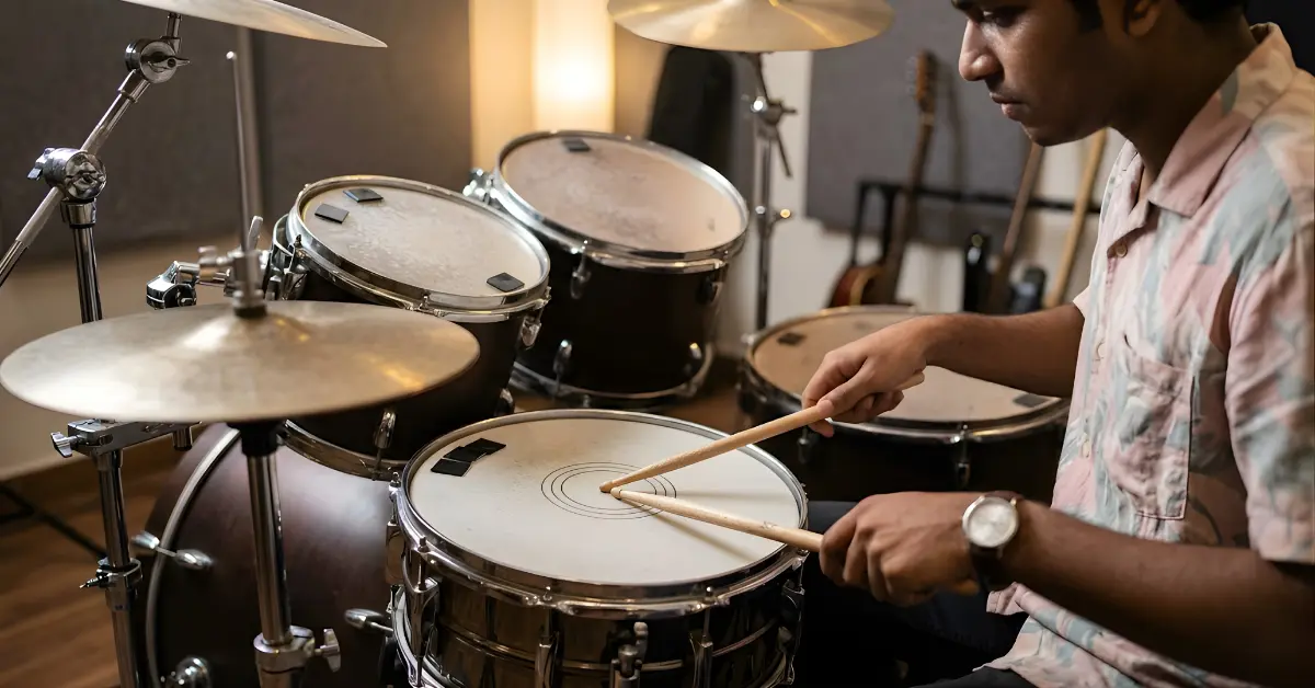 Drum Kit Sound Improvement Guide for Beginners in India Tuning Tips 8