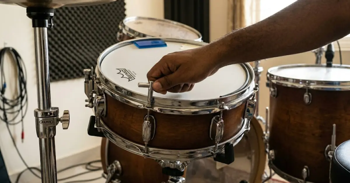 Drum Kit Sound Improvement Guide for Beginners in India Tuning Tips 9